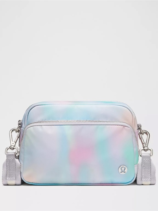 lululemon athletica Handbags - Lululemon Everywhere Crossbody Bag 2L Print Pride- Luminous Glow Mini Multi/Star